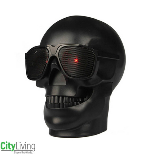 Speakers - Portable Wireless Skull Speaker Black was listed for R149.95